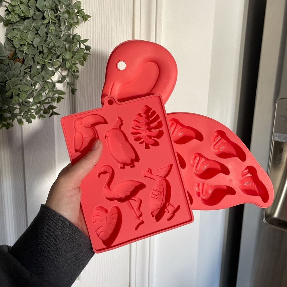 Red Flamingo Silicone Molds